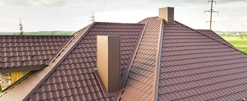 Residential Chimney Flashing Restoration in Bellevue, WI