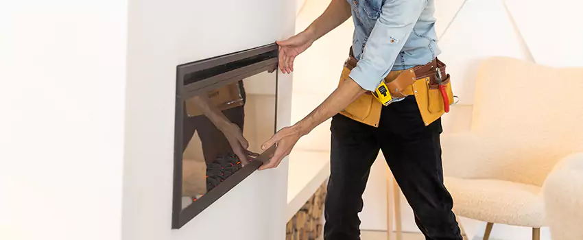 Metal Fireplace Installation in Bellevue, Wisconsin