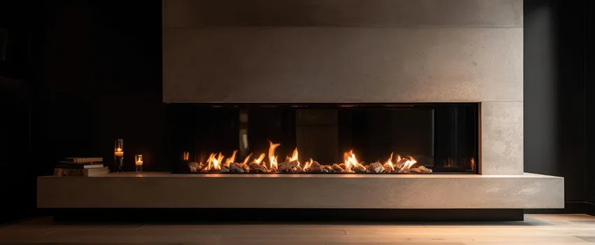 Gas Fireplace Ember Bed Design Services in Bellevue, Wisconsin