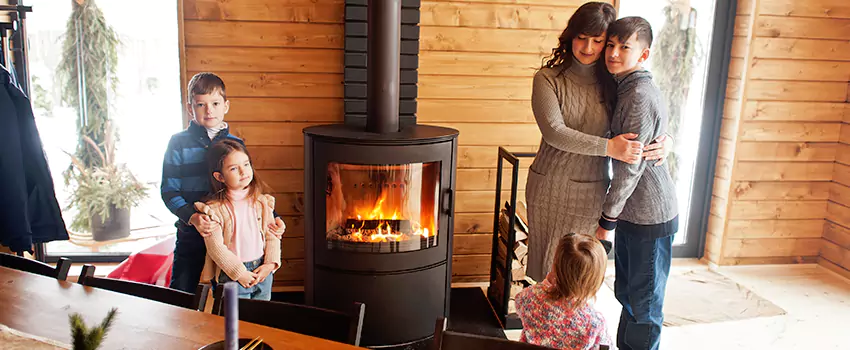 Morso Cast Iron Fireplace Insert Installation in Bellevue, Wisconsin