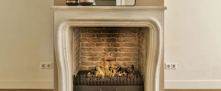 Vintage-style Fireplace Redesign in Bellevue, Wisconsin