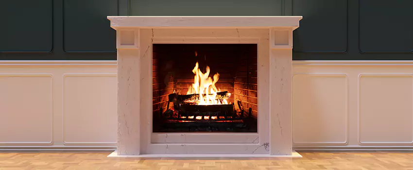 Open Flame Wood-Burning Fireplace Installation Services in Bellevue, Wisconsin