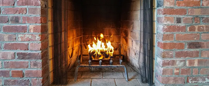 Repairing Damaged Fireplace Tiles in Bellevue, Wisconsin