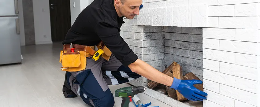 Fireplace Damaged Damper Frame Repair Services in Bellevue, Wisconsin